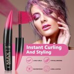 Mascara coloré, 6 couleurs mascara waterproof longue tenue mascara fibre de soie 4d maquillage femme ... Mascara coloré, 6 couleurs mascara waterproof longue tenue mascara fibre de soie 4d maquillage femme ...