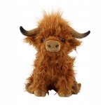 Mascotte de peluche de vache ecossaise poilue Mascotte de peluche de vache ecossaise poilue