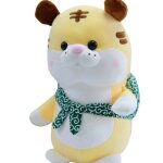 Mascotte de tigre en peluche pour enfants, d�coration confortable, cadeau de nouvel an, sans d�formation ...