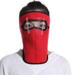 Masque facial complet anti - buée avec lunettes, protection oculaire amovible, garde au chaud en hiver, ... Masque facial complet anti - buée avec lunettes, protection oculaire amovible, garde au chaud en hiver, ...