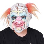 Masque d'halloween avec couvre chef kemel, accessoires de f�te r�alistes, masques de mascarade, jouets ...