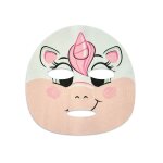 Masque hydratant licorne en tissu - multicolore