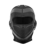 Masque de moto pour garder au chaud, cagoule en tricot thermique, masque facial coupe - vent pour course ...