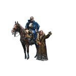 Master box models french cuirassier napoleonic wars series - 2 figures set plus horse model kit (132 ...