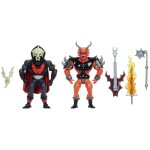 Masters of the universe x stranger things hordak & hellfire - man action figure