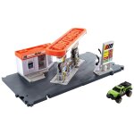 Matchbox action drivers - playset station essence - circuit / petite voiture - d�s 3 ans