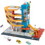 Matchbox matchbox - centre de transport action drivers - 3 v�hicules, 1 accessoire