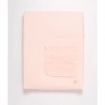 Matelas a langer avec housse et serviette uni p�tale
