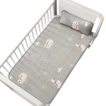 Matelas de lit pour bébé, antidérapant, en latex, pour enfants, air conditionné, sensation de fraîcheur, ... Matelas de lit pour bébé, antidérapant, en latex, pour enfants, air conditionné, sensation de fraîcheur, ...