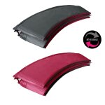 Matelas de protection r�versible pour trampoline Ø430cm melbourne - gris / rose