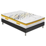 Matelas rugby + sommier sr15 - 160x200 - ressorts - hauteur 29 cm - ferme Matelas rugby + sommier sr15 - 160x200 - ressorts - hauteur 29 cm - ferme