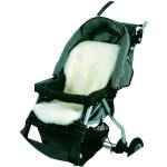 Matelas si�ge auto poussette peau d'agneau kaiser blanc