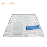Matelas de tente de camping pliable en feuille d'aluminium, tapis de pique - nique en eva, 1 pi�ce, gxmf ...