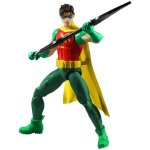 Mattel dc premier - figurine articul�e robin 16, 5 cm - 22 points d'articulation et cape