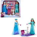 Mattel disney - coffret la reine des neiges soir�e pyjama - avec poup�es