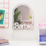 Mattel official barbie led illuminated wall mirror for home and room for girls, teens and women, usb ... Mattel official barbie led illuminated wall mirror for home and room for girls, teens and women, usb ...