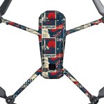 Mavic 3 pro - autocollant de drone de camra anti - rayures, film de protection du corps, pour dji mavic ...