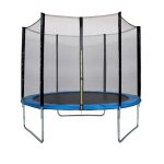 Maxi eco trampoline - filet - � 250 cm - bleu