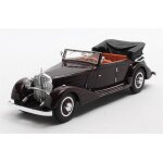 Maybach zeppelin ds8 cabriolet 4 portes by spohn marron 1934 1 / 43 matrix