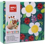 Mdy - 18362 - jeu de gommettes coccinelle ds 3 ans - jeu cratif et educatif - jouer et crer avec des ...