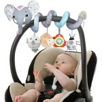 Mdy - bébé jouet de poussette, spirale jouets lit suspendu jouet avec hochet et pendentif bouton pour ... Mdy - bébé jouet de poussette, spirale jouets lit suspendu jouet avec hochet et pendentif bouton pour ...