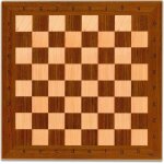 Mdy - - echiquier en bois - 40x40 cm - sans pièces - jeu de société classique - 2 joueurs Mdy - - echiquier en bois - 40x40 cm - sans pièces - jeu de société classique - 2 joueurs