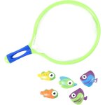 Mdy - - epuisette de peche avec 5 poissons - jeu d'adresse et de plein air - 040093 - jouet enfant - ...