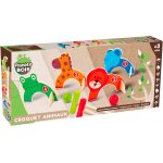 Mdy - - jeu de croquet animaux - fsc - 053342 - 2 a 6 joueurs - multicolore - bois - jouet enfant - jeu ...