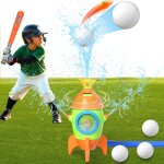 Mdy - jeux d'eau exterieur pour enfant, 2 en 1 arroseurs de jouets & jeu de baseball, jouet arroseur ...
