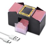 Mdy - mlangeur automatique de cartes 4 jeux de cartes de casino electronique, mlange de cartes de poker ...