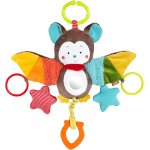 Mdy - peluche chauve - souris - jouet de dveloppement moteur a suspendre - jouet d'veil pour poussette, ...