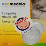 Medela coupelles recueil - lait - lot de 2