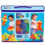 Mega bloks coffret de construction maxi sac de construction avec 150 gros blocs de construction colors ...