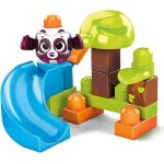 Mega bloks first builders coucou blocs coffret le toboggan des pandas, jeu de construction, 14 pi�ces, ...