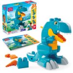 Mega bloks fisher price - mon dino 3 en 1 � construire - avec roues mobiles