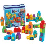 Mega bloks fisher price - sac de construction abc pour tout - petits