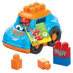 Mega bloks - voiture de course ricky - jouet de construction - 1 ans et +