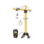 Mega grue filoguide 120 cm - rotation 350 degr - cochet de la grue se dplace - engin de chantier gant ...