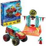 Mega hot wheels - coffret course extrme - jouet de construction - 5 ans et +