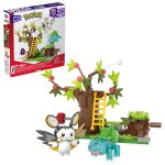 Mega pokmon - coffret les bois jolis d'emolga et bulbizarre - jouet de construction - 7 ans et +