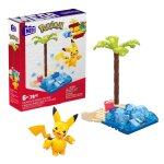 Mega pokmon - pikachu aventure a la plage - jouet de construction - 6 ans et +