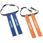Megaform flag rugby belts blue - set of 6