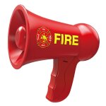 Mgaphone de pompier de police pour enfants, avec son de sirne, jouets educatifs pour enfants