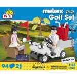 Melex 212 golf set - 94 pices - 2 figurines 1 / 35 cobi