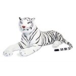 Melissa doug - peluche tigre blanc