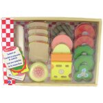 Melissa & doug set sandwich bois