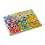 Melissa & doug tableau serrures a ouvrir