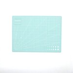 Menthe verte - tapis de coupe auto - gurissant, lignes de grille a4, carte artisanale, tissu, carton ...