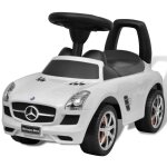 Mercedes benz pousse - pied voiture enfant blanc Mercedes benz pousse - pied voiture enfant blanc