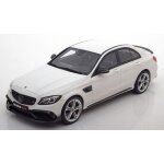 Mercedes c classe brabus 650 2015 white gt spirit zm079 1 / 18 504 pieces resine benz